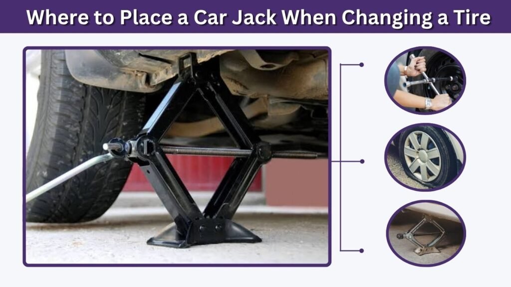 Where to Place a Car Jack When Changing a Tire