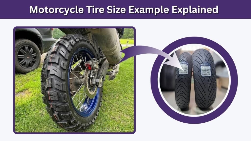 Motorcycle Tire Size Example Explained