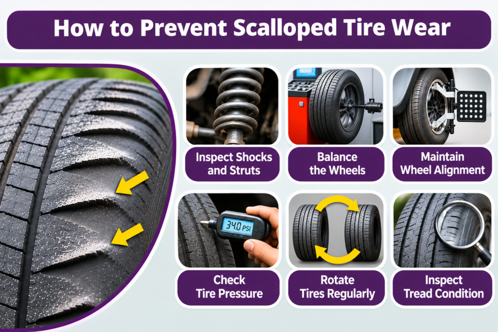 How to Prevent Scalloped Tire Wear