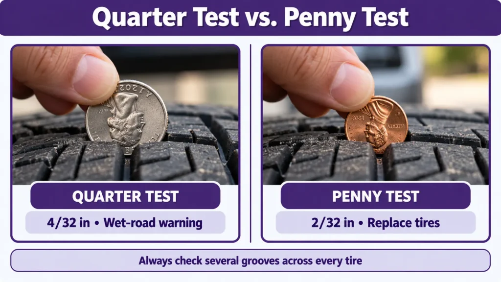 Quarter Test vs. Penny Test: What's the Difference?